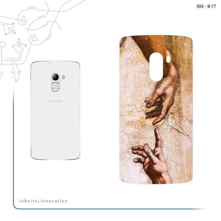 برچسب پوششی ماهوت مدل The Creation of Adam of MichelAnge مناسب برای گوشی موبایل لنوو A7010
