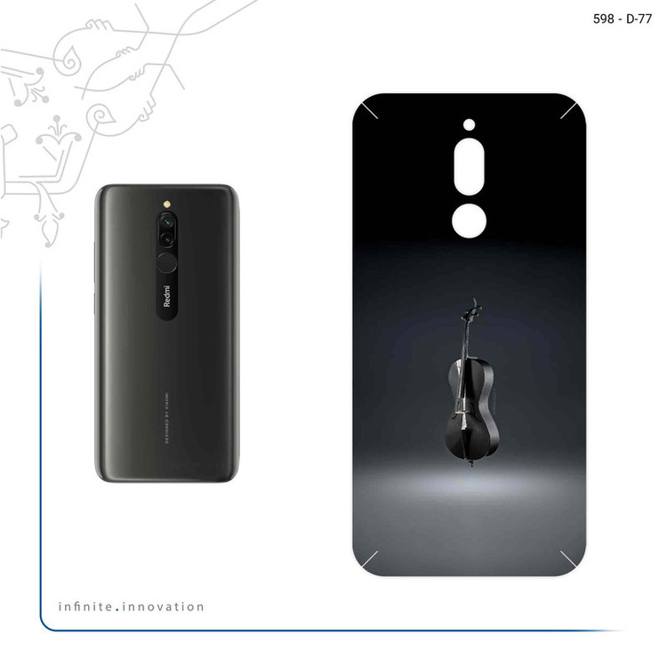 برچسب پوششی ماهوت مدل Cello مناسب برای گوشی موبایل شیائومی Redmi 8