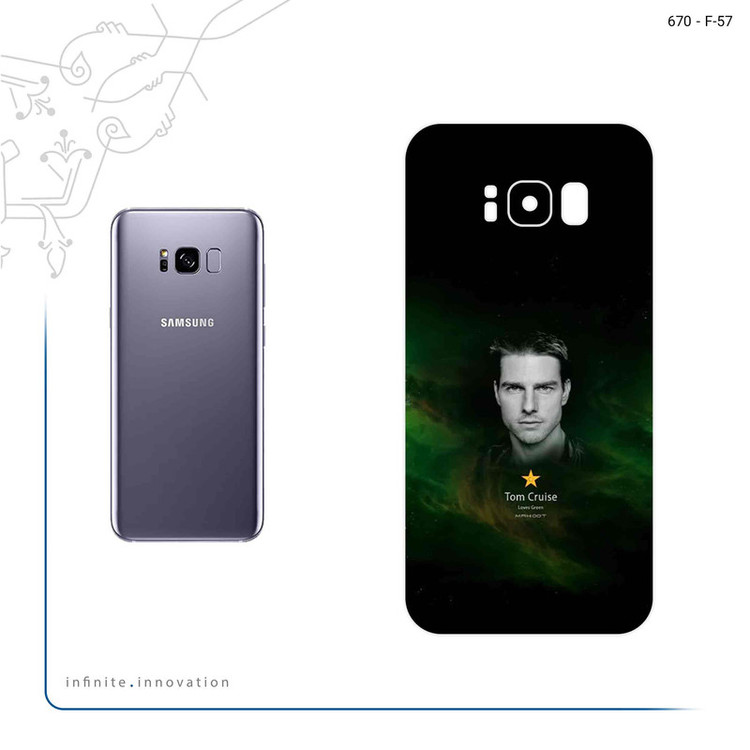 برچسب پوششی ماهوت مدل Tom Cruise مناسب برای گوشی موبایل سامسونگ Galaxy S8