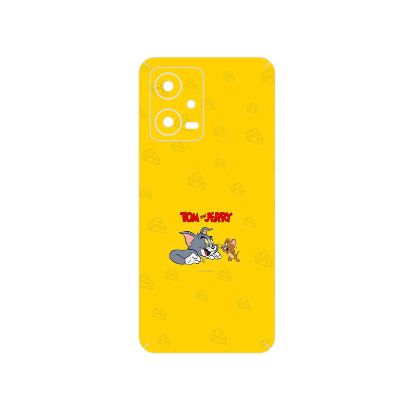 برچسب پوششی ماهوت مدل Tom and Jerry مناسب برای گوشی موبایل شیائومی Poco X5