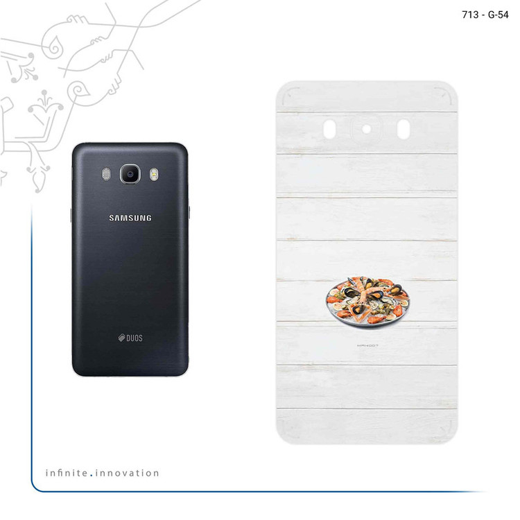 برچسب پوششی ماهوت مدل Seafood مناسب برای گوشی موبایل سامسونگ Galaxy J7 2016