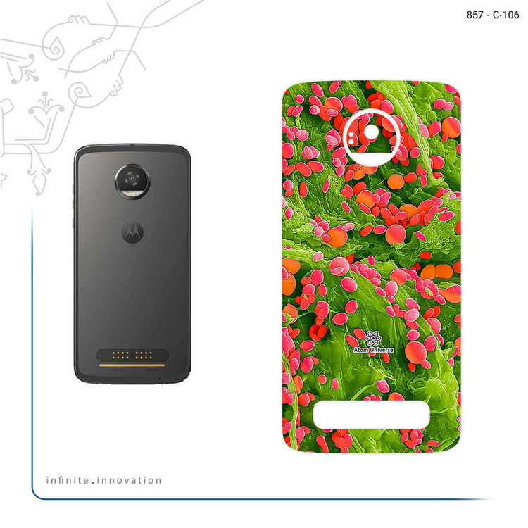 برچسب پوششی ماهوت مدل Atom Universe 3 مناسب برای گوشی موبایل موتورولا Moto Z