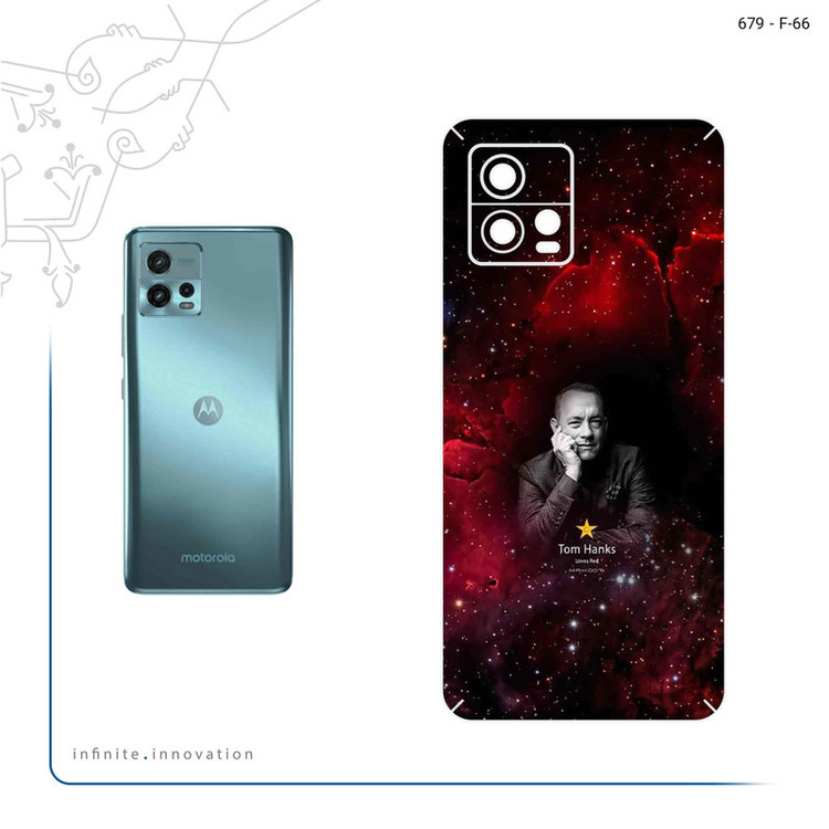 برچسب پوششی ماهوت مدل Tom Hanks مناسب برای گوشی موبایل موتورولا Moto G72