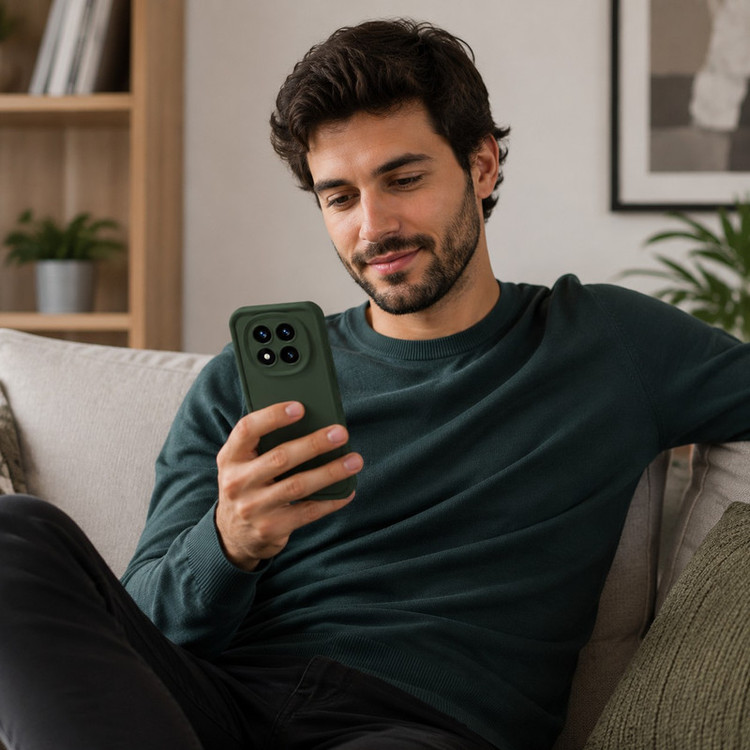 کاور گاردتک اساک مدل Silicone Puffer مناسب برای گوشی موبایل شیائومی Redmi Note 15 Pro 4G