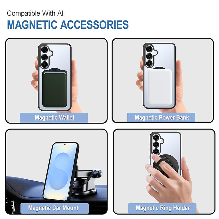 کاور انتک مدل Silicone Magnetic Magsafe مناسب برای گوشی موبایل سامسونگ Galaxy A36