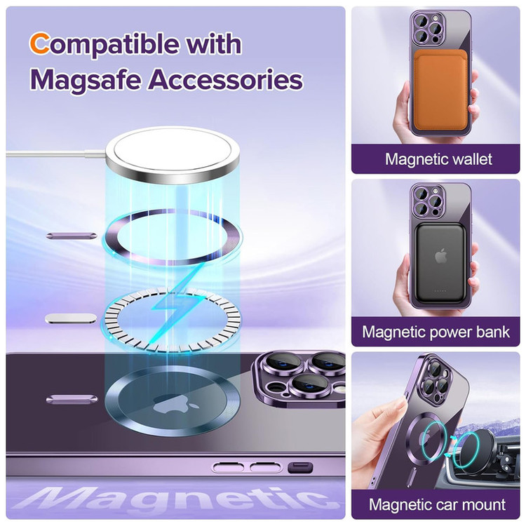 کاور مانستر مدل Clear Magsafe مناسب برای گوشی موبایل سامسونگ Galaxy S21 FE