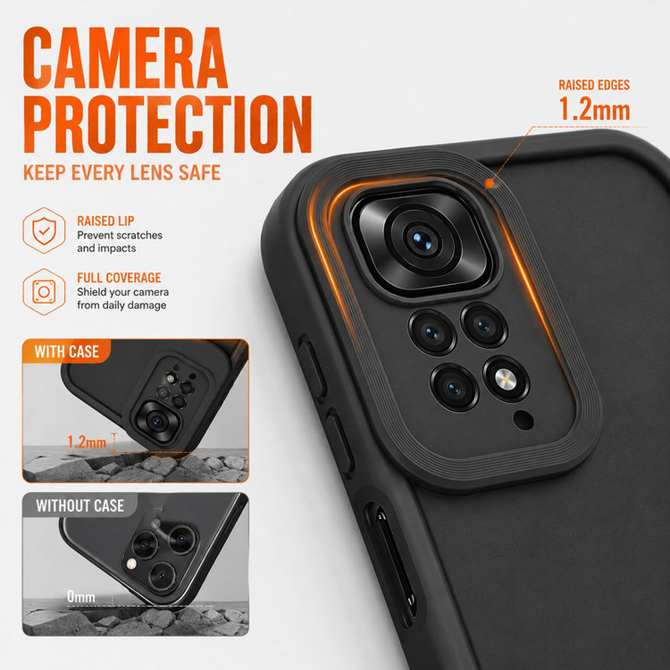 کاور گاردتک اساک مدل Silicone Puffer مناسب برای گوشی موبایل شیائومی Redmi Note 11S/ Redmi Note 11