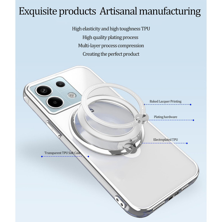 کاور اسپارتان مدل Ring Stand Strap مناسب برای گوشی موبایل شیائومی Redmi Note 13 Pro Plus به همراه بندآویز