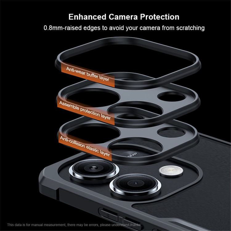 کاور گاردتک اساک مدل AntiShock Magnet Holder مناسب برای گوشی موبایل شیائومی Redmi Note 13 4G