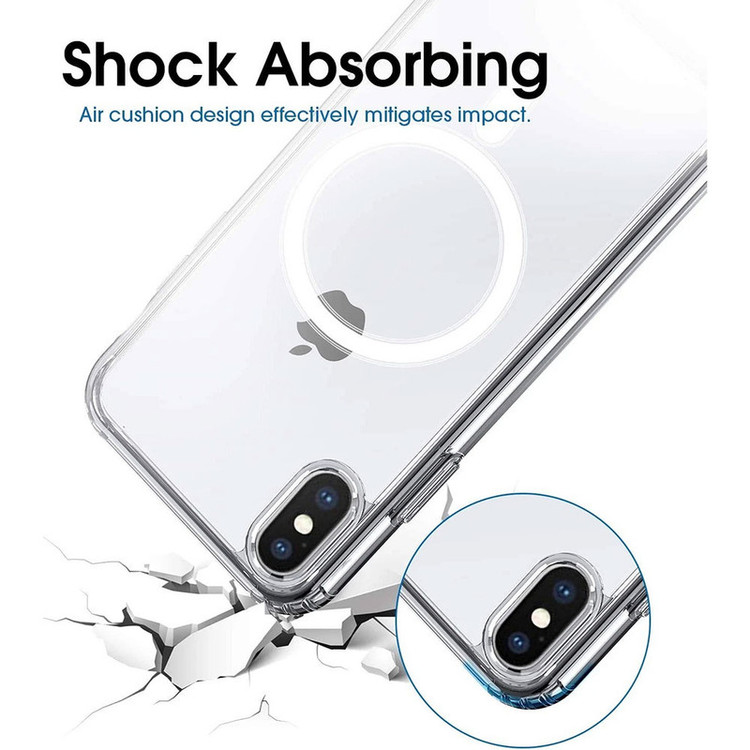 کاور مسیر مدل Silicone Magnetic Magsafe مناسب برای گوشی موبایل اپل iPhone x \ xs