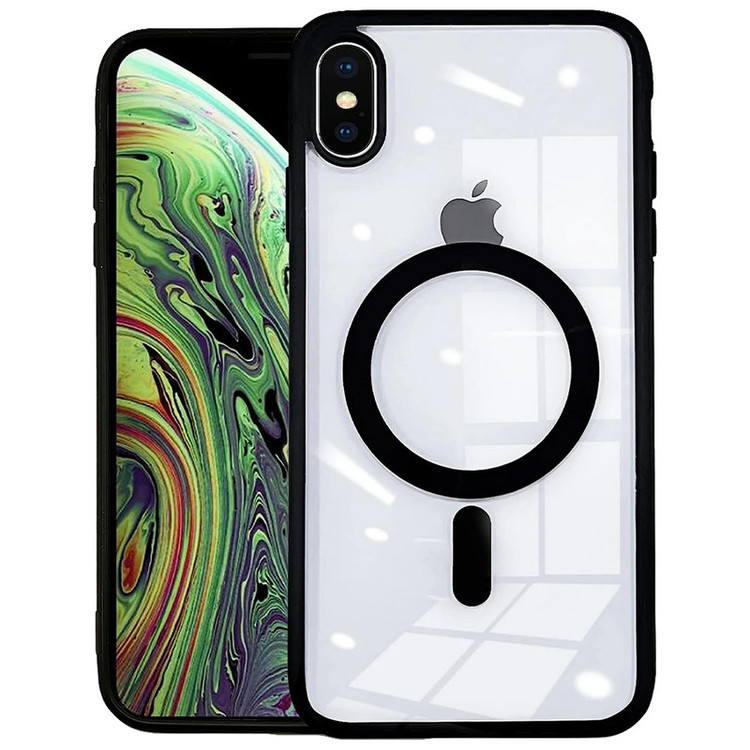 کاور مسیر مدل Silicone Magnetic Magsafe مناسب برای گوشی موبایل اپل iPhone x \ xs