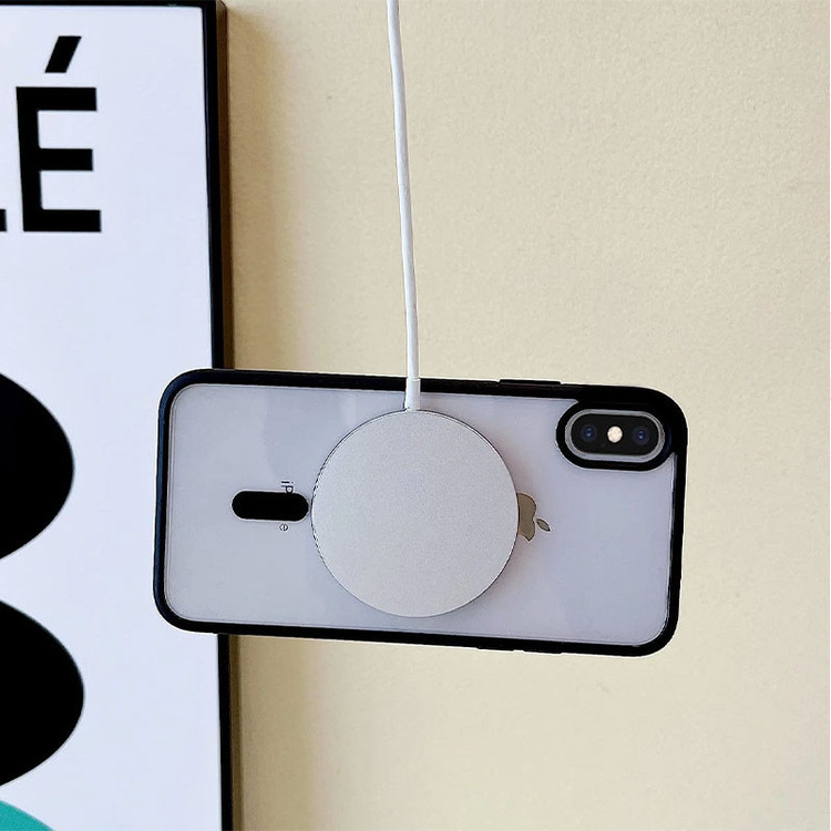 کاور مسیر مدل Silicone Magnetic Magsafe مناسب برای گوشی موبایل اپل iPhone x \ xs
