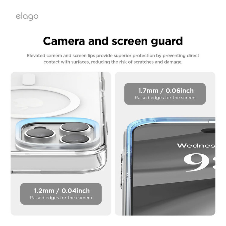 کاور موکولو مدل Clear Magsafe Strap مناسب برای گوشی موبایل اپل iPhone 15 Pro Max به همراه بند آویز