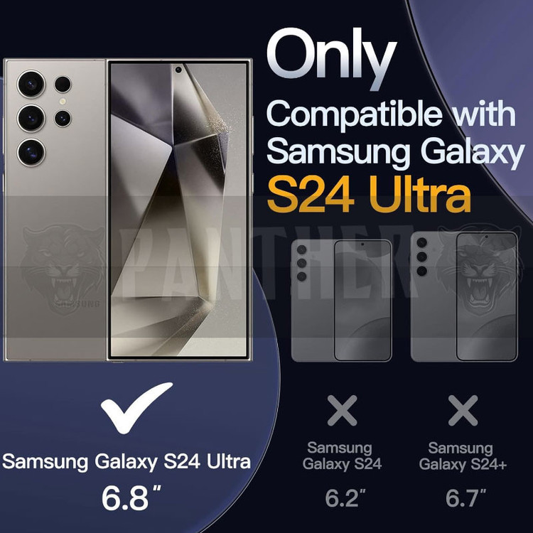 کاور پنتر مدل Magnetic Magsafe Clear Cover مناسب برای گوشی موبایل سامسونگ Galaxy S24 Ultra