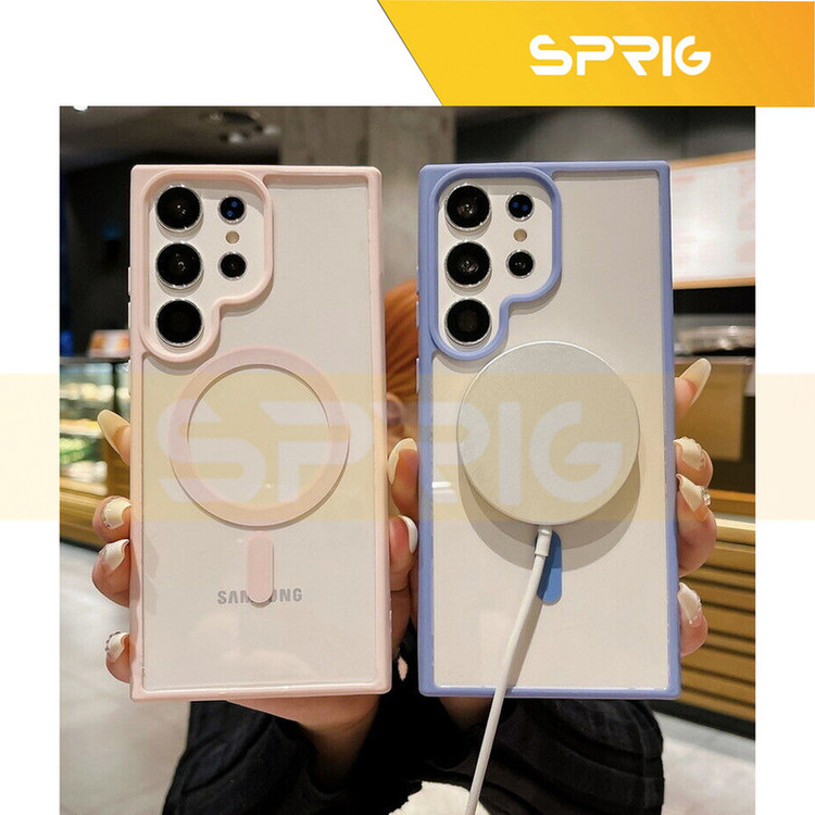 کاور اسپریگ مدل Bumper Magsafe مناسب برای گوشی موبایل سامسونگ Galaxy S24 Ultra