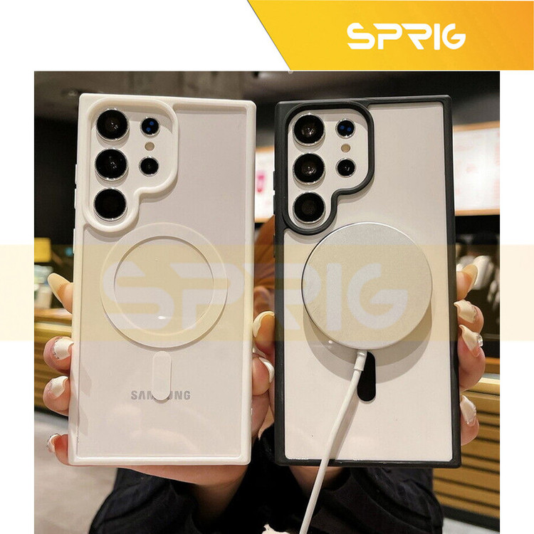 کاور اسپریگ مدل Bumper Magsafe مناسب برای گوشی موبایل سامسونگ Galaxy S24 Ultra