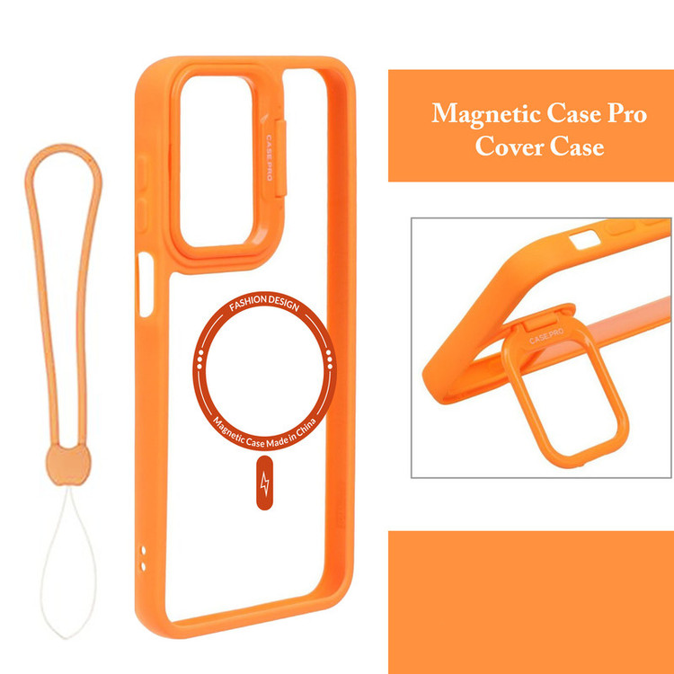 کاور اسپارتان مدل Magnetic Apple Strap مناسب برای گوشی موبایل سامسونگ Galaxy A06 به همراه بندآویز