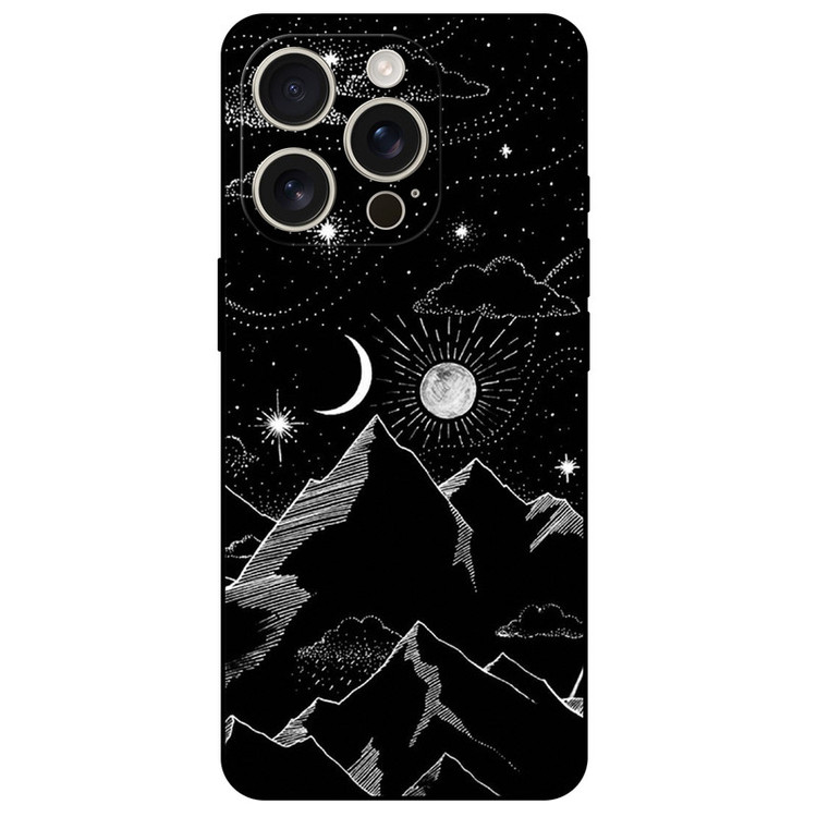 کاور مگافون طرح کوه مدل 8078 مناسب برای گوشی موبایل اپل iPhone 16 Pro Max