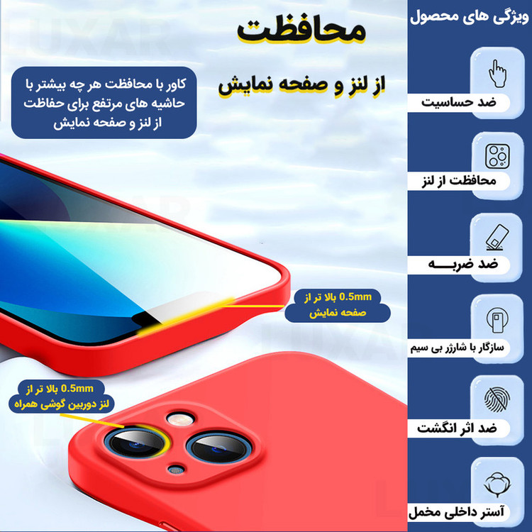 کاور لوکسار مدل A25 -silicone10 مناسب برای گوشی موبایل سامسونگ Galaxy A25