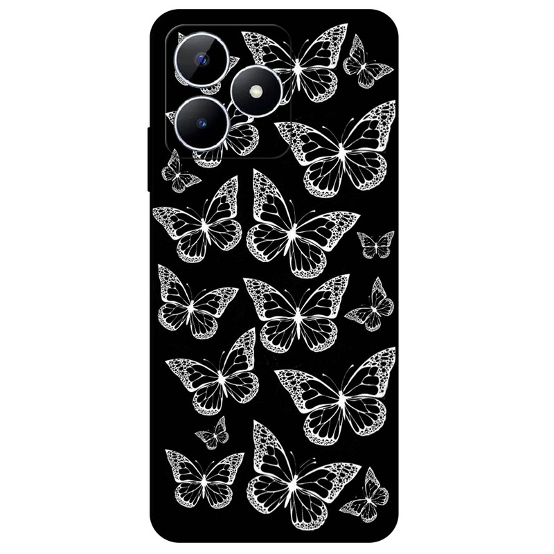 کاور مگافون طرح پروانه مدل 7244 مناسب برای گوشی موبایل ریلمی Note 50