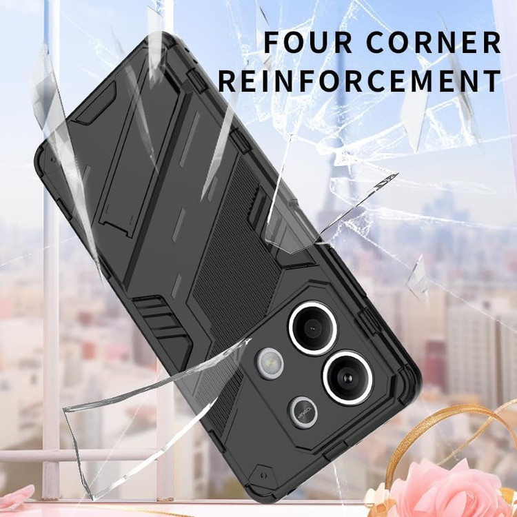 کاور اسپارتان مدل Bibercas Strap مناسب برای گوشی موبایل شیائومی Redmi Note 13 4G به همراه بندآویز
