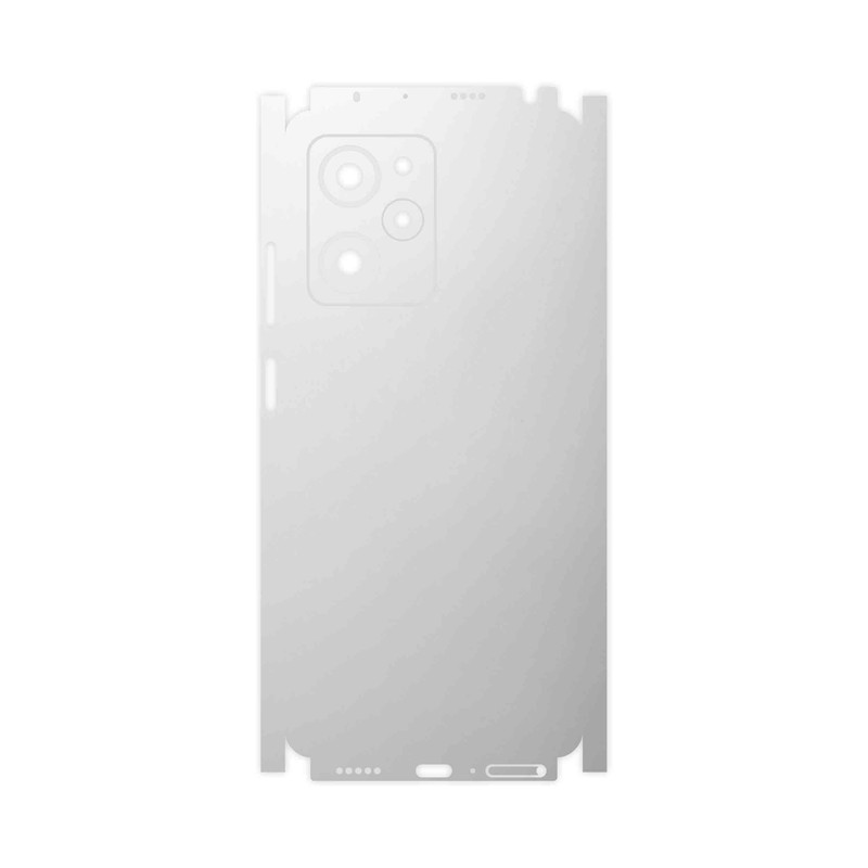 برچسب پوششی ماهوت مدل Matte-White-FullSkin مناسب برای گوشی موبایل شیائومی Poco X5 Pro