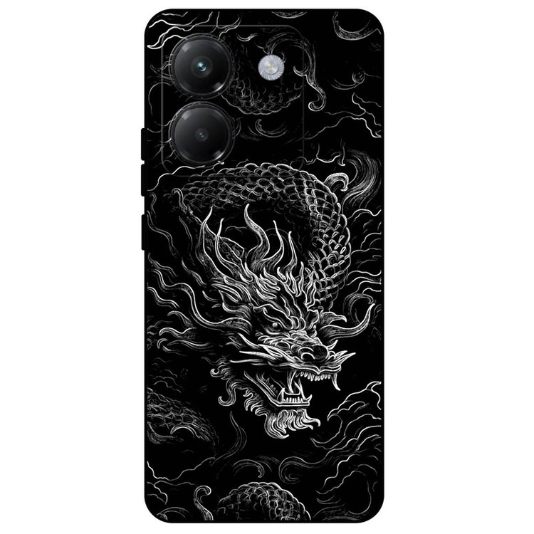 کاور مگافون طرح اژدها مدل 1897 مناسب برای گوشی موبایل شیائومی Poco M7 Pro 5G