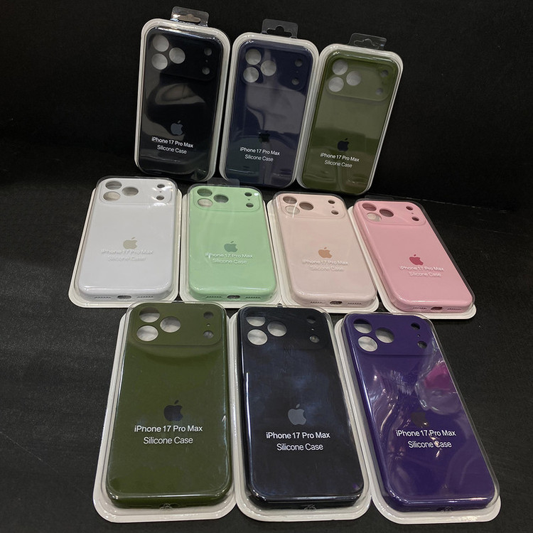 کاور مدل سیلیکونی پاک کنی مناسب برای گوشی موبایل اپل IPHONE 17 PROMAX