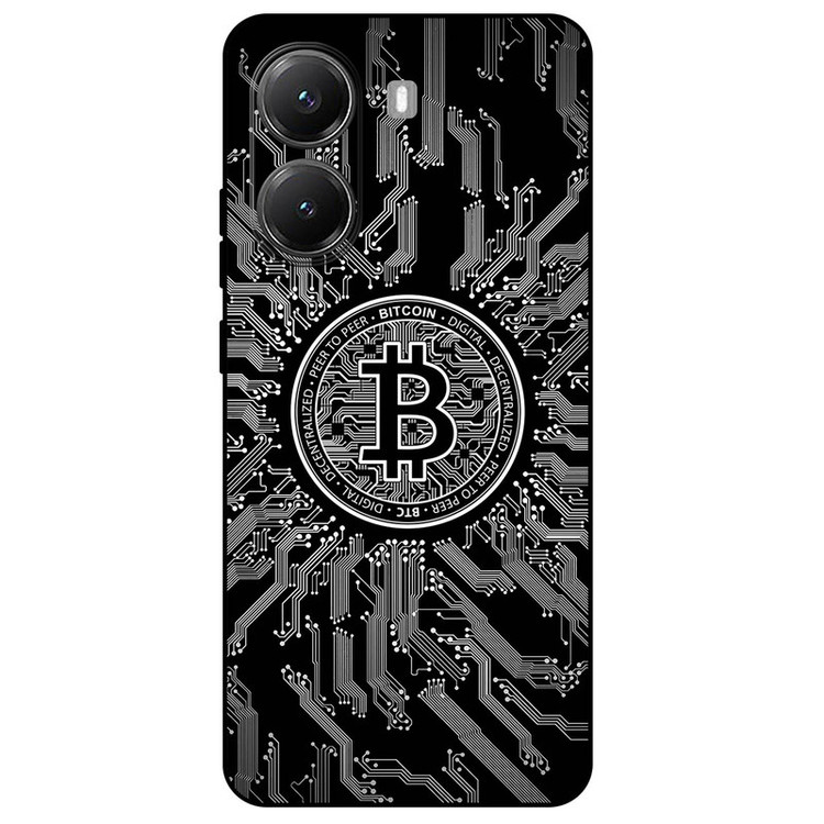 کاور مگافون طرح بیت کوین مدل 7737 مناسب برای گوشی موبایل شیائومی Poco X7 Pro
