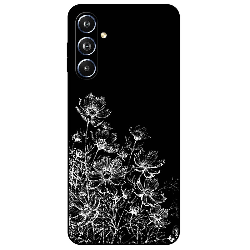 کاور مگافون طرح گل مدل 7274 مناسب برای گوشی موبایل سامسونگ Galaxy F54 / M54
