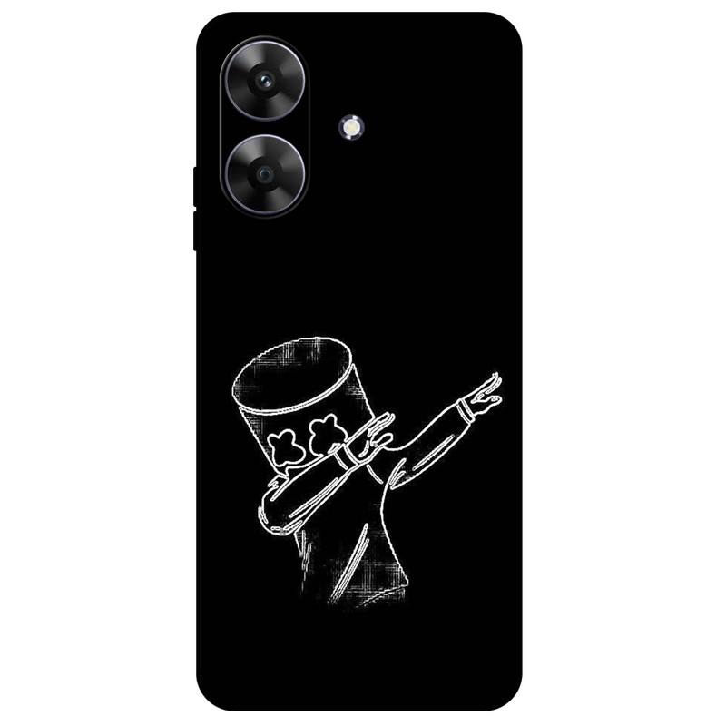 کاور مگافون طرح مارشملو مدل 1840 مناسب برای گوشی موبایل ریلمی Note 60 / Note 60X