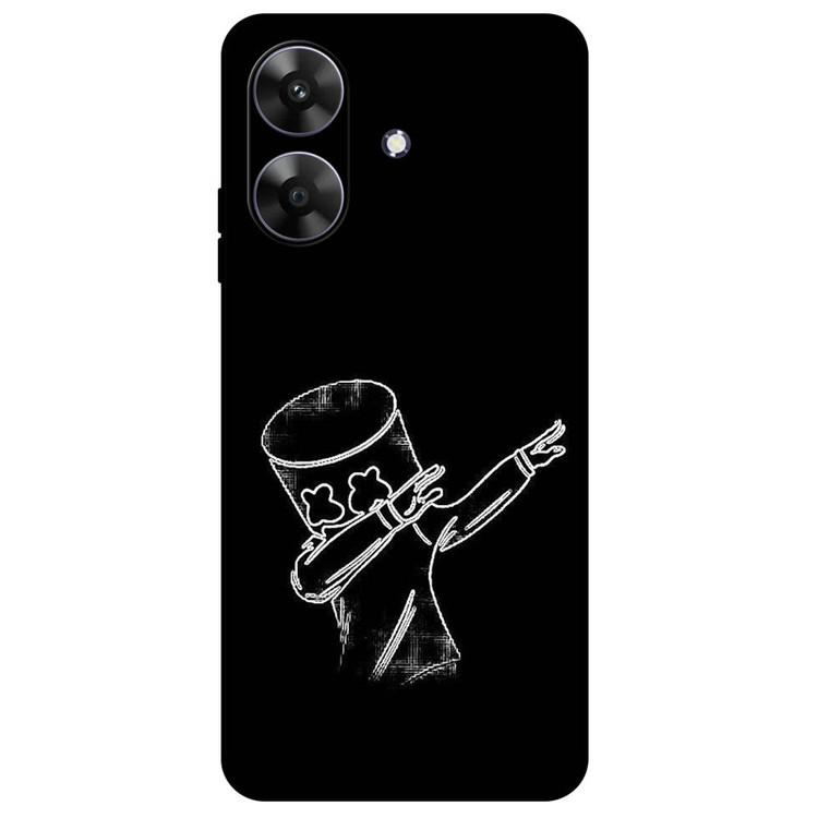 کاور مگافون طرح مارشملو مدل 1840 مناسب برای گوشی موبایل ریلمی Note 60 / Note 60X