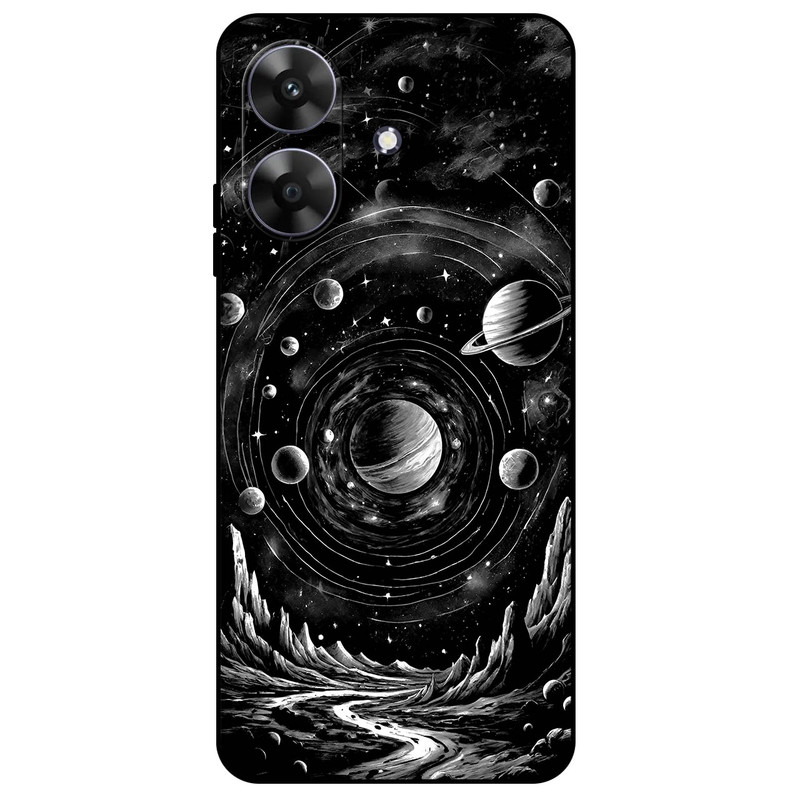 کاور مگافون طرح مریخ مدل 7424 مناسب برای گوشی موبایل ریلمی Note 60 / Note 60X
