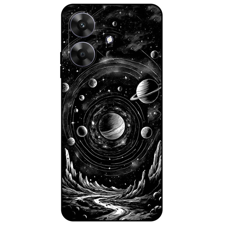 کاور مگافون طرح مریخ مدل 7424 مناسب برای گوشی موبایل ریلمی Note 60 / Note 60X