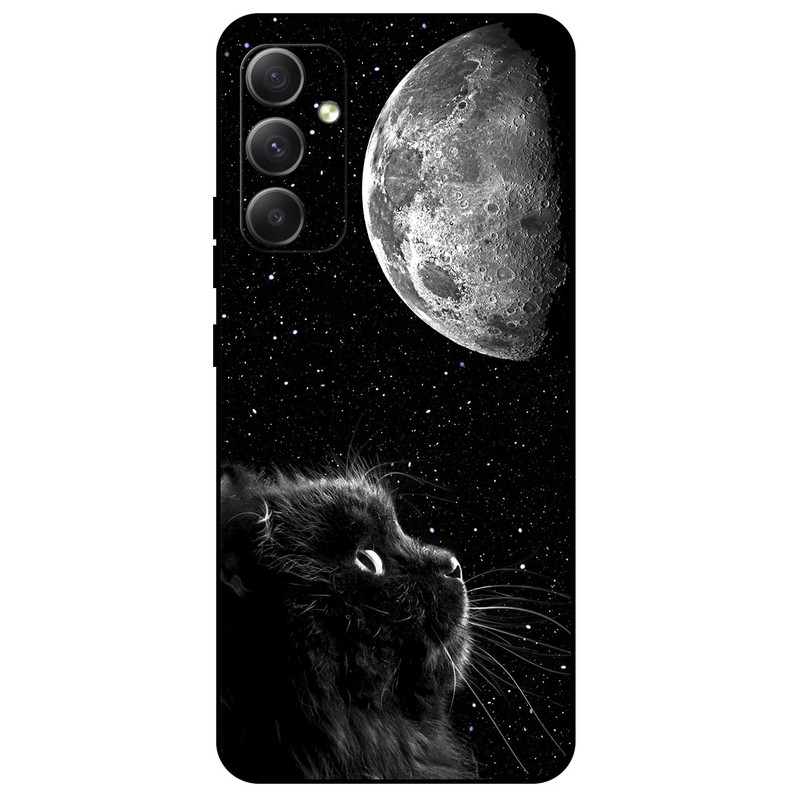 کاور مگافون طرح گربه مدل 1882 مناسب برای گوشی موبایل سامسونگ Galaxy M13