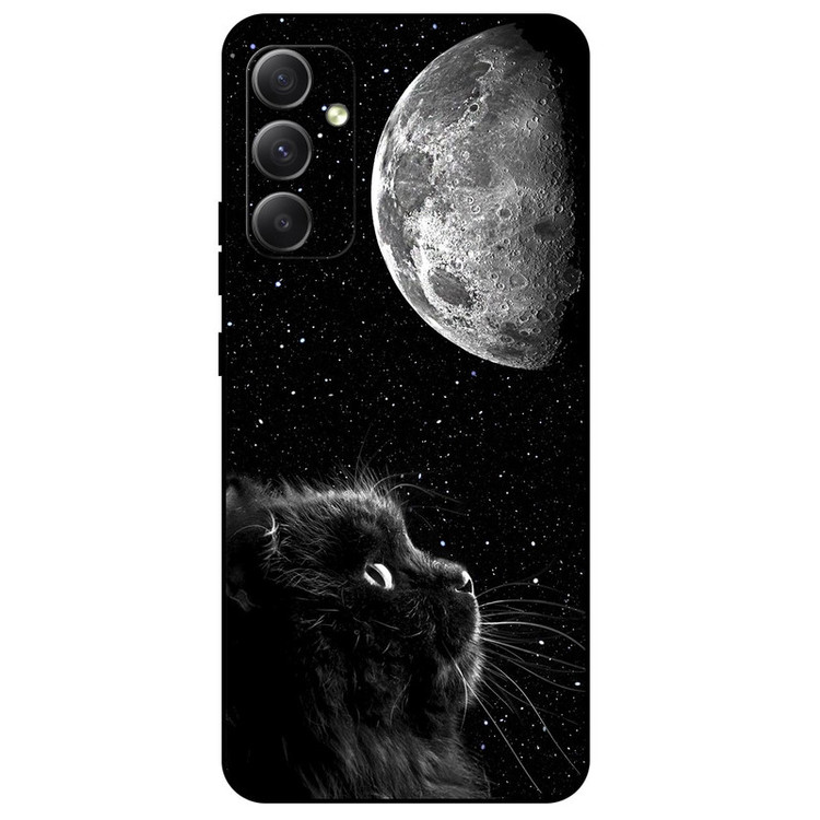 کاور مگافون طرح گربه مدل 1882 مناسب برای گوشی موبایل سامسونگ Galaxy M13