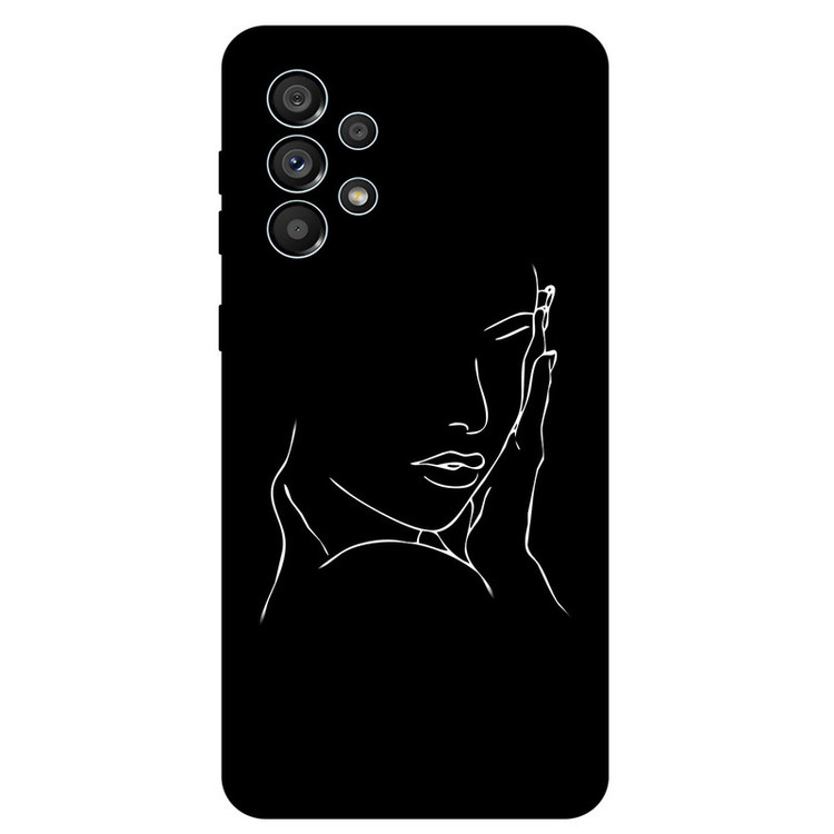 کاور مگافون طرح دخترانه مدل 8153 مناسب برای گوشی موبایل سامسونگ Galaxy A73 5G