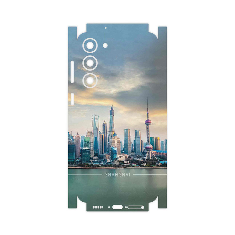 برچسب پوششی ماهوت مدل Shanghai_City-FullSkin مناسب برای گوشی موبایل سامسونگ Galaxy S23 Plus