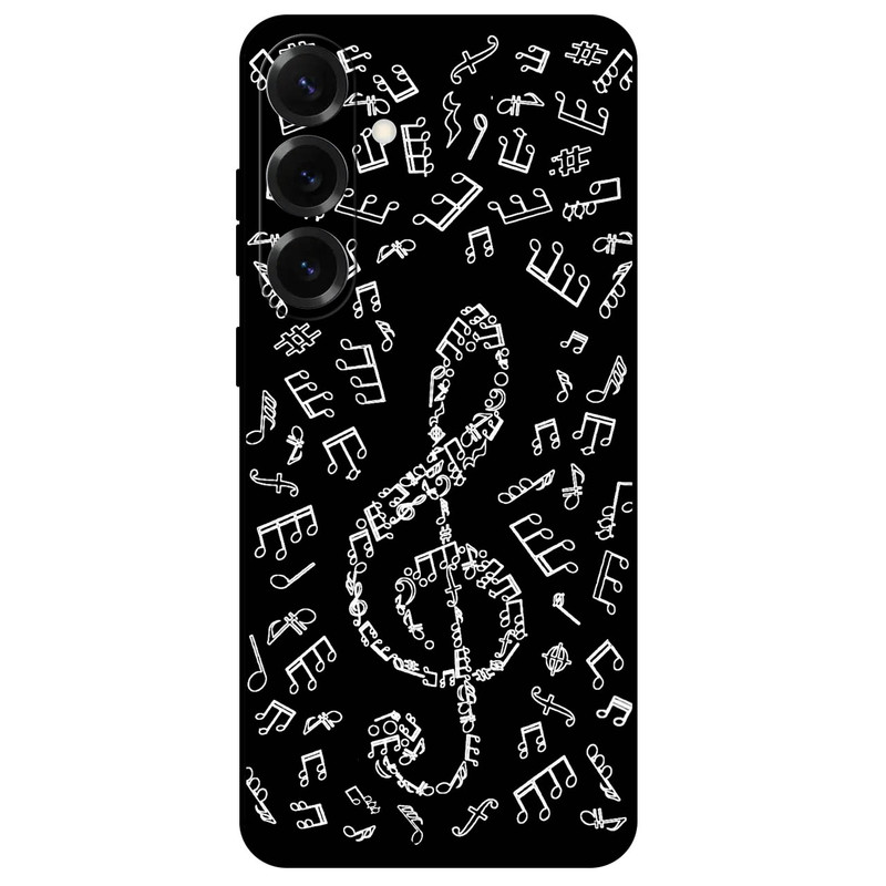 کاور مگافون طرح نوت موسیقی مدل 1370 مناسب برای گوشی موبایل سامسونگ Galaxy S25