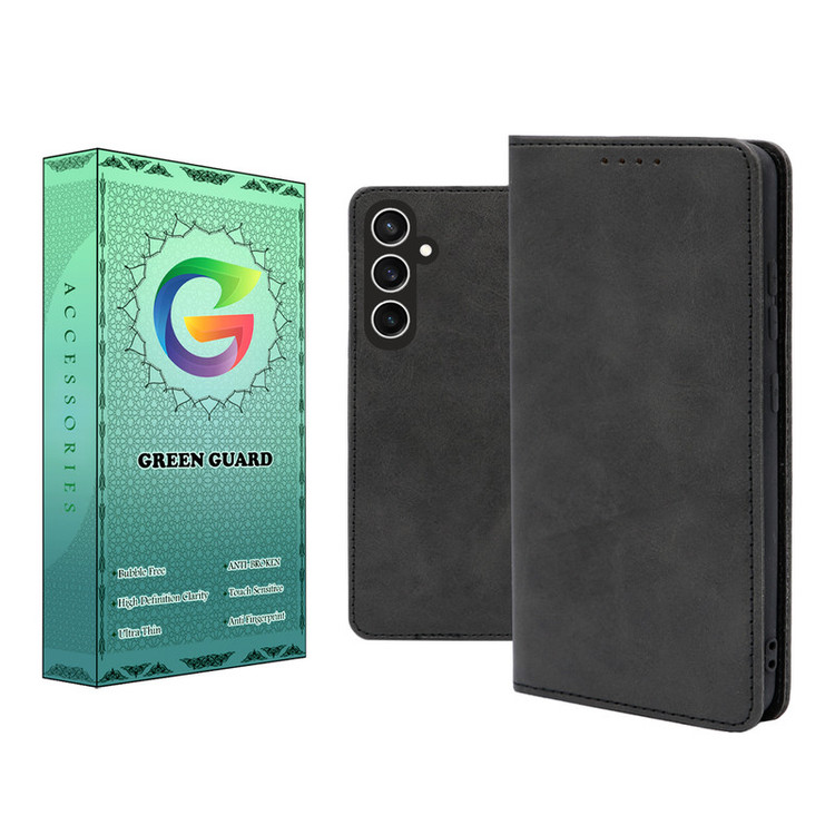 کیف کلاسوری گرین گارد طرح چرمی مدل Bitta مناسب برای گوشی موبایل سامسونگ Galaxy S23 FE