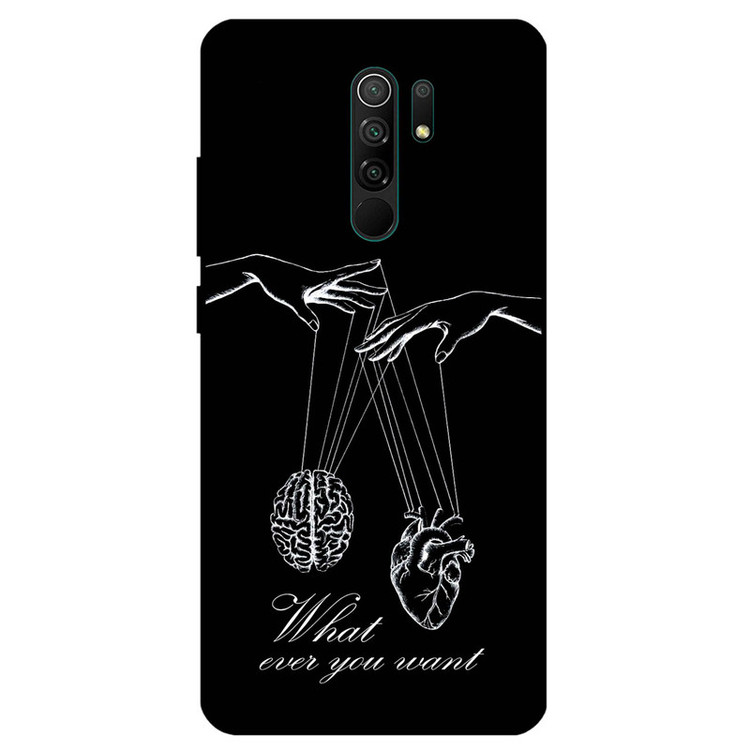 کاور مگافون طرح فکر و احساس مدل 1899 مناسب برای گوشی موبایل شیائومی Redmi 9