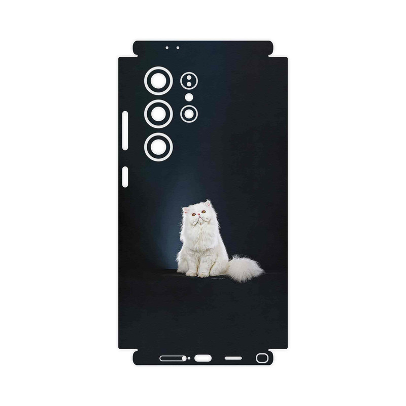 برچسب پوششی ماهوت مدل Persian_cat-FullSkin مناسب برای گوشی موبایل سامسونگ Galaxy S24 Ultra