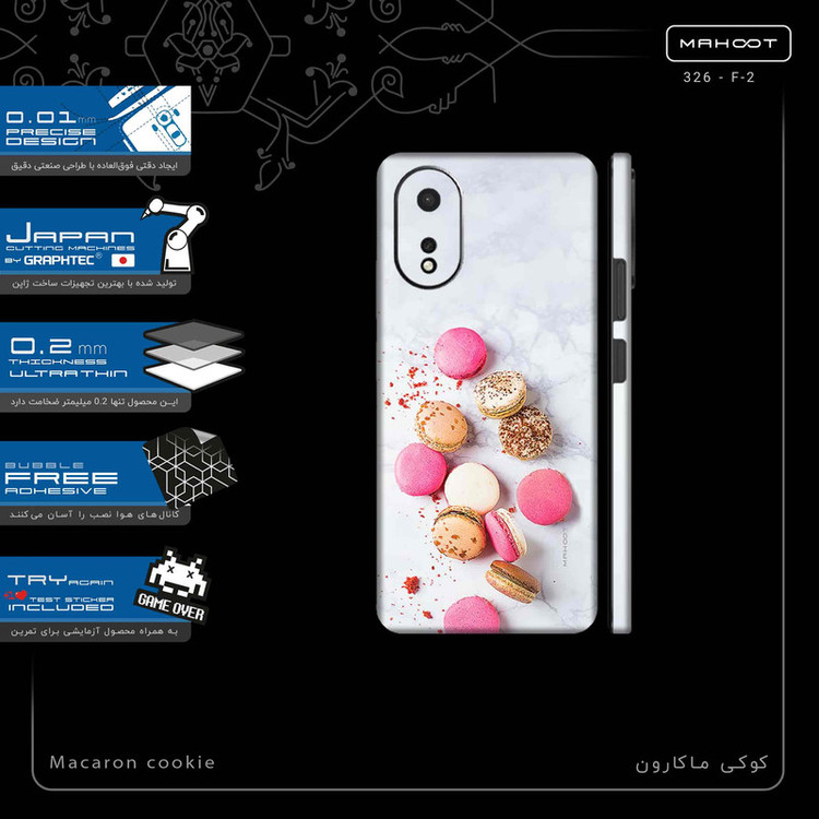برچسب پوششی ماهوت مدل Macaron_cookie-FullSkin مناسب برای گوشی موبایل اپو A38
