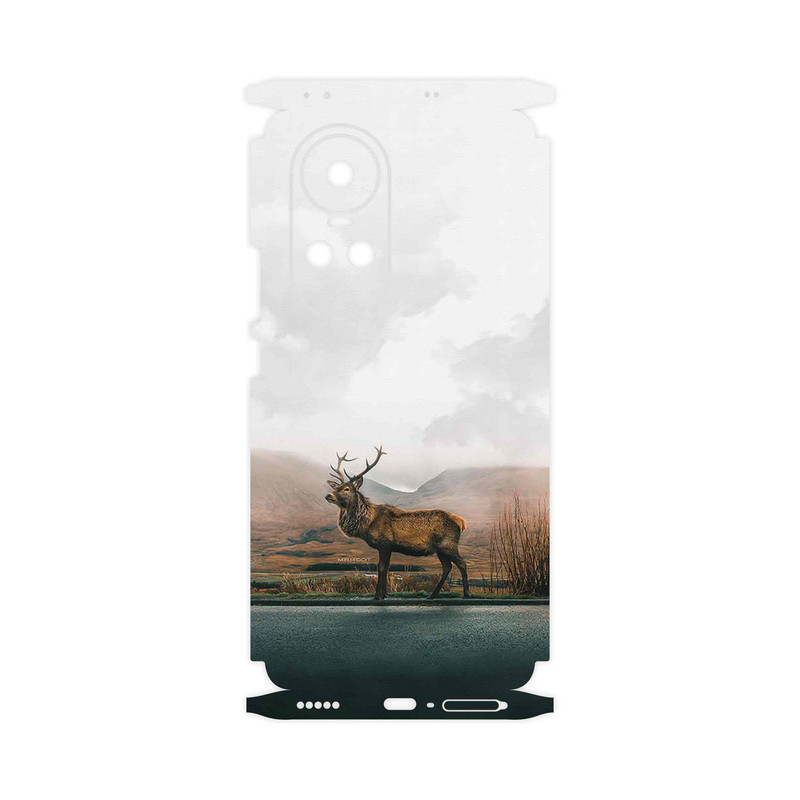برچسب پوششی ماهوت مدل Horned_Deer-FullSkin مناسب برای گوشی موبایل اپو Reno 10 5G