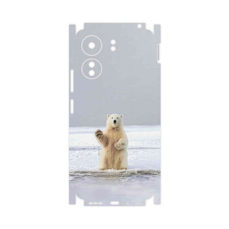 برچسب پوششی ماهوت مدل Polar_bear-FullSkin مناسب برای گوشی موبایل شیائومی Redmi 13C