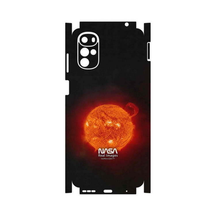 برچسب پوششی ماهوت مدل Sun_By_NASA-FullSkin مناسب برای گوشی موبایل موتورولا Moto G22
