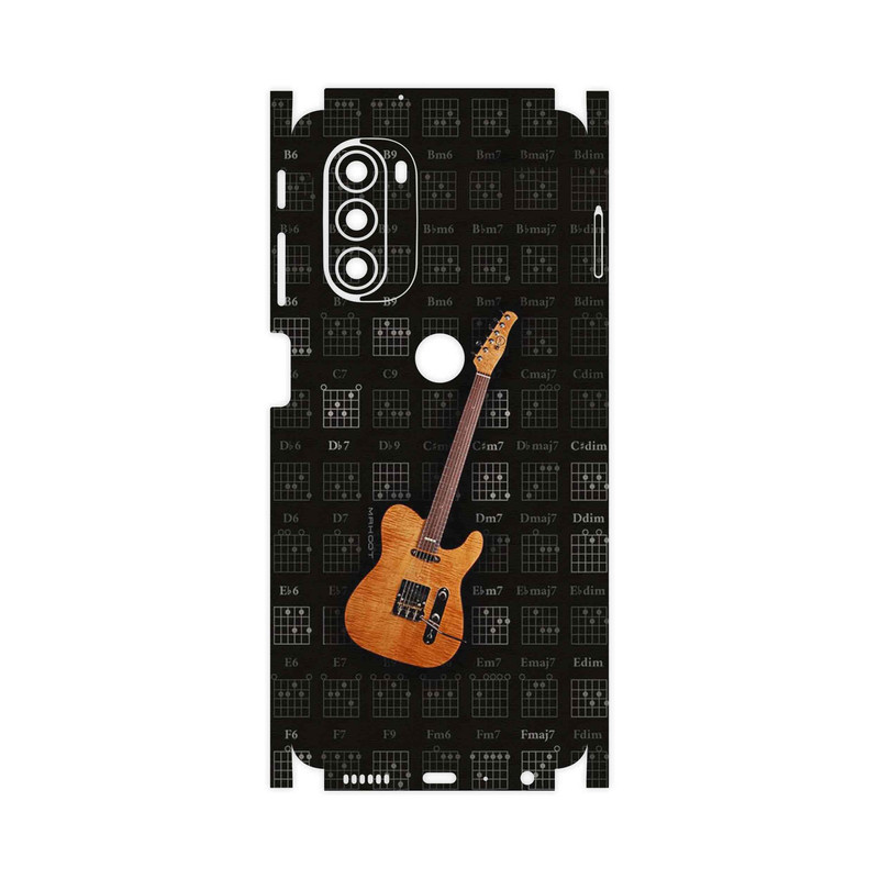 برچسب پوششی ماهوت مدل Guitar_Instrument-FullSkin مناسب برای گوشی موبایل موتورولا Moto G51 5G