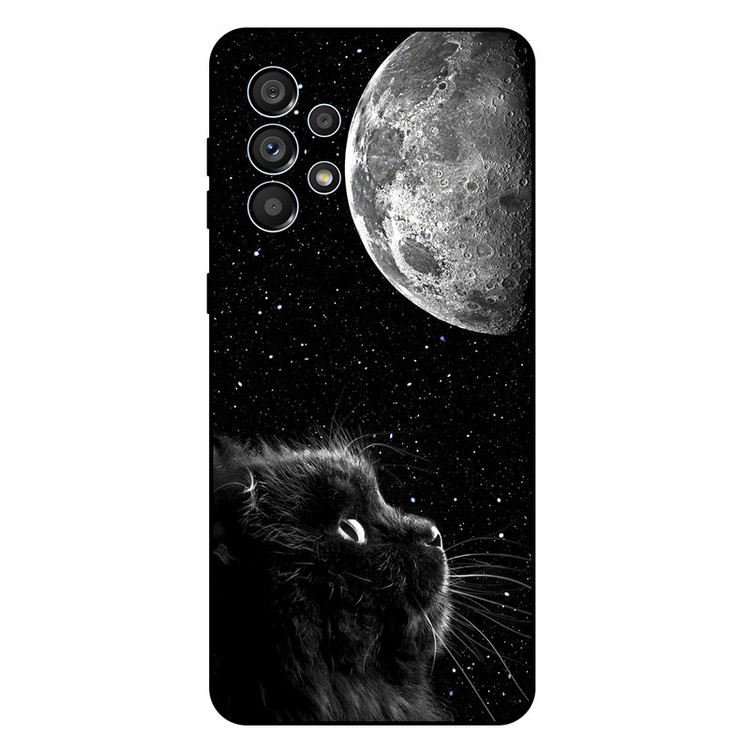 کاور مگافون طرح گربه مدل 1882 مناسب برای گوشی موبایل سامسونگ Galaxy A33 5G