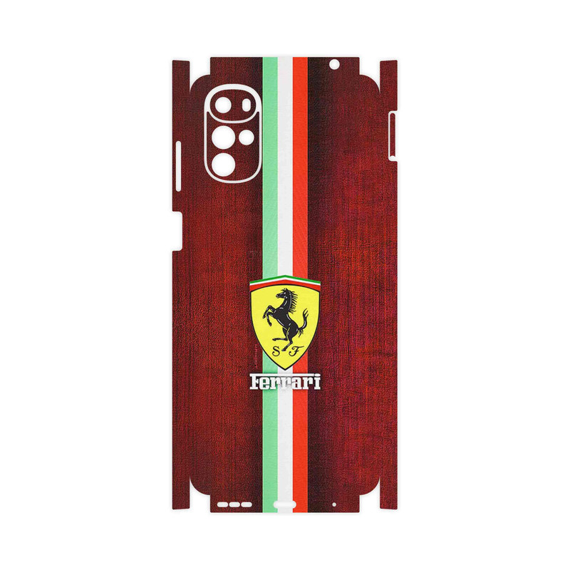 برچسب پوششی ماهوت مدل Ferrari-FullSkin مناسب برای گوشی موبایل موتورولا Moto G22