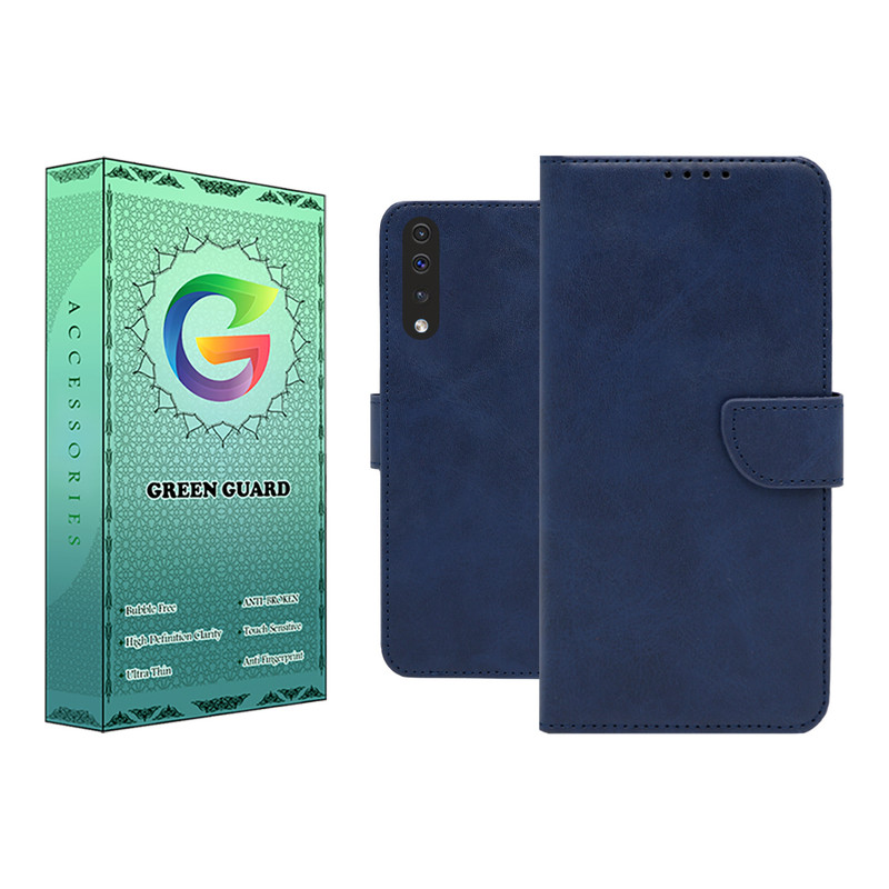 کیف کلاسوری گرین گارد مدل چرمی مگنتی کد B01 مناسب برای گوشی موبایل سامسونگ Galaxy A30S / A50 / A50S